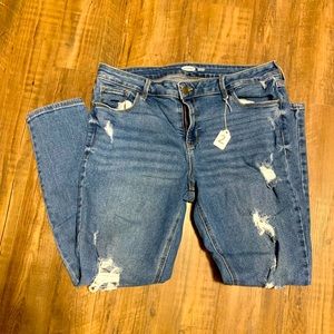 Old Navy Super Distressed Rock Star Super Skinny Jeans (#2)
